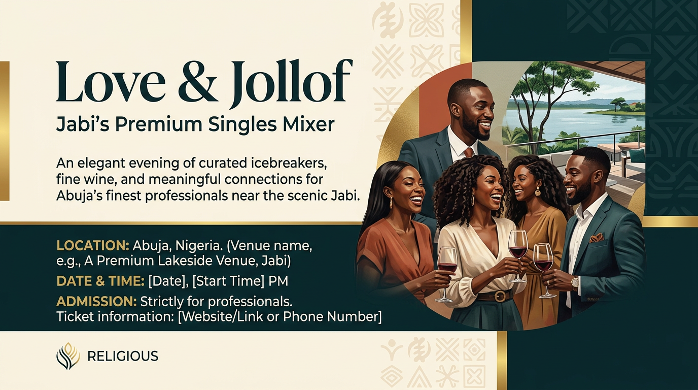 Love & Jollof: Jabi's Premium Singles Mixer banner